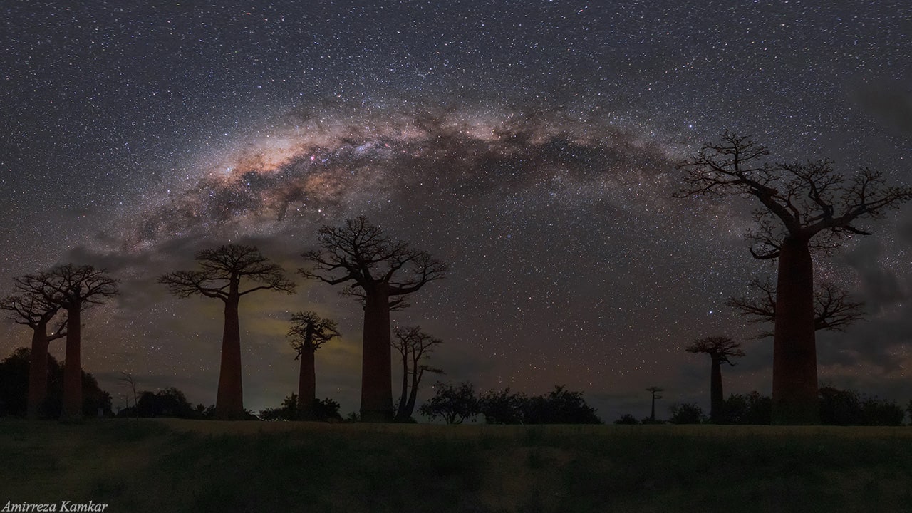 Madagascar dark sky