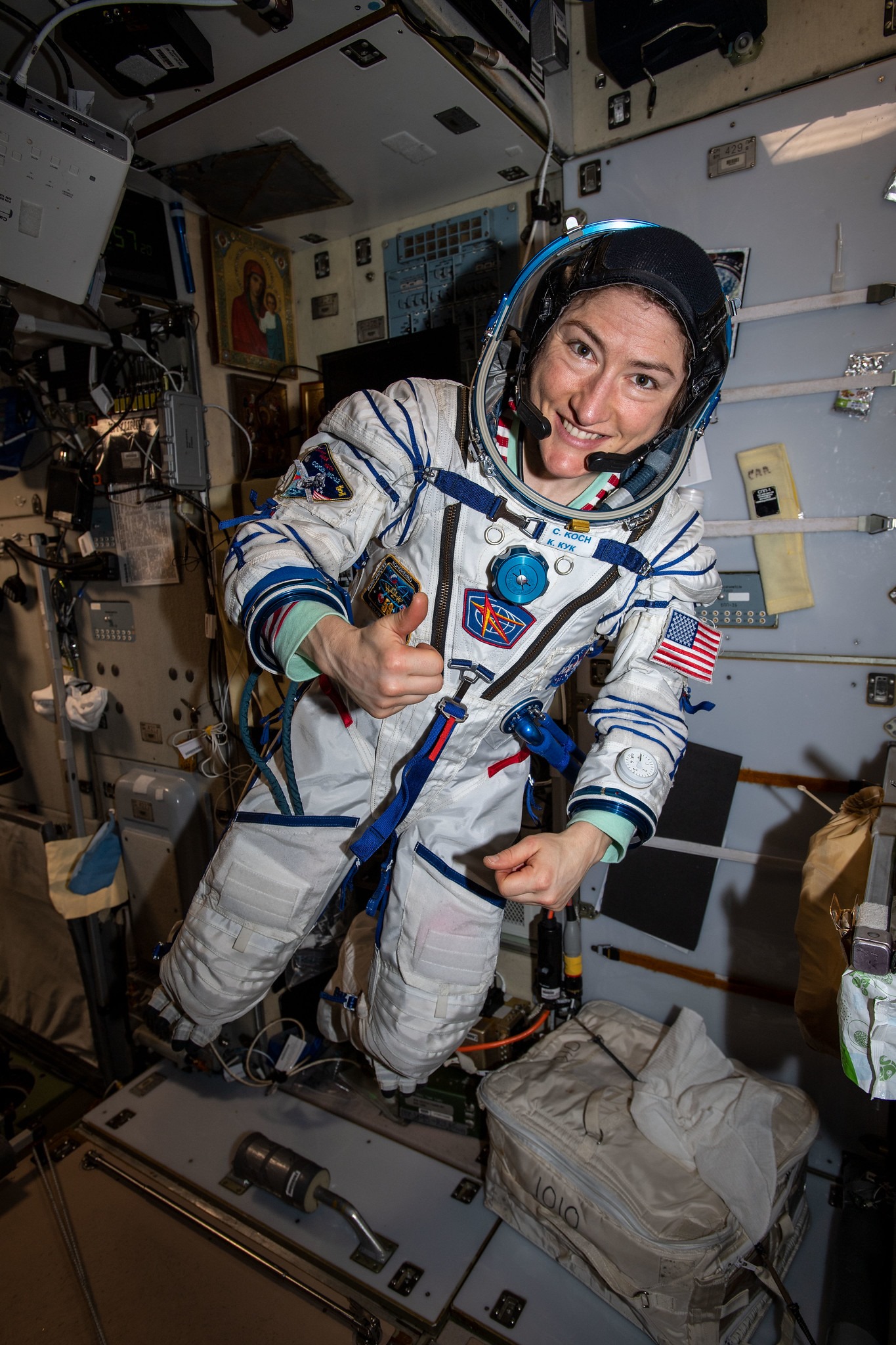 Astronauta Christina Hammock Koch 