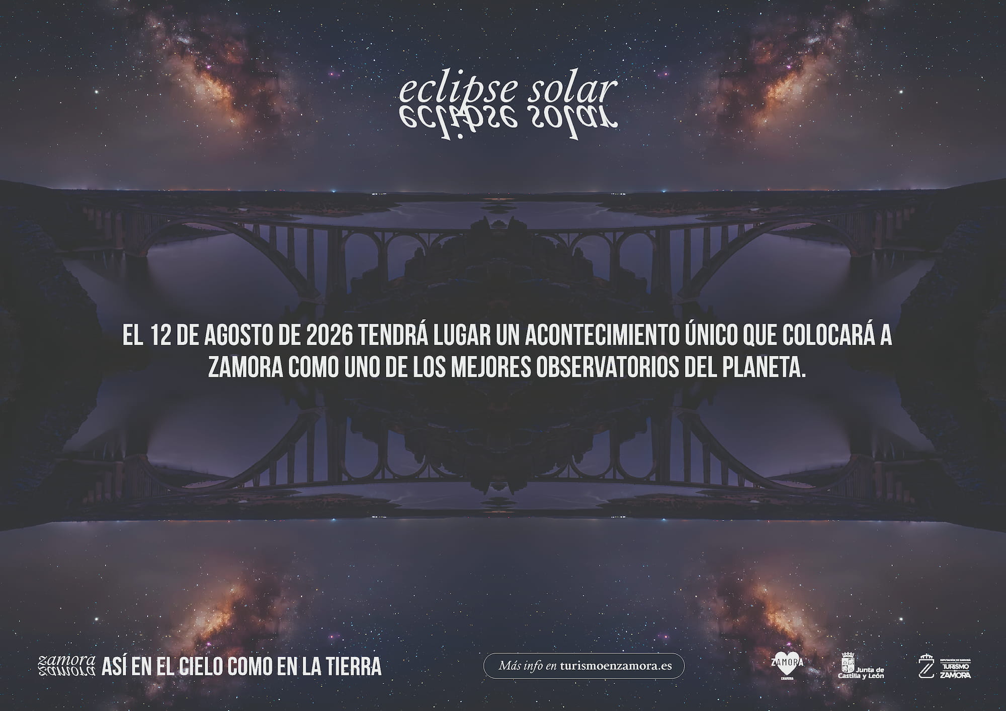 Zamora eclipse solar 2026 