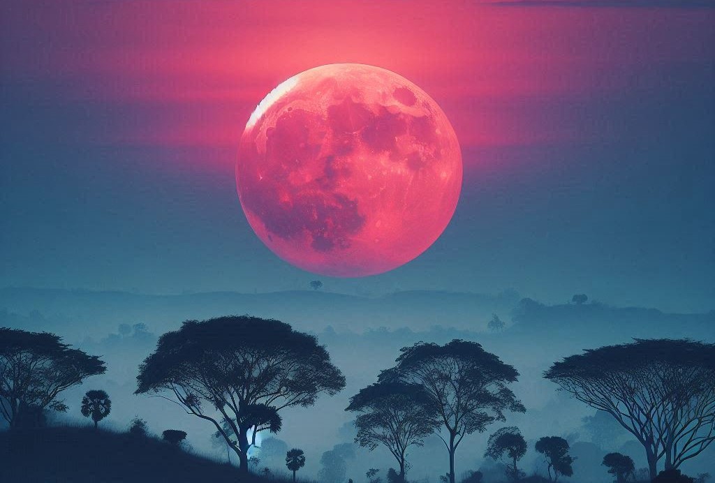 luna de fresa